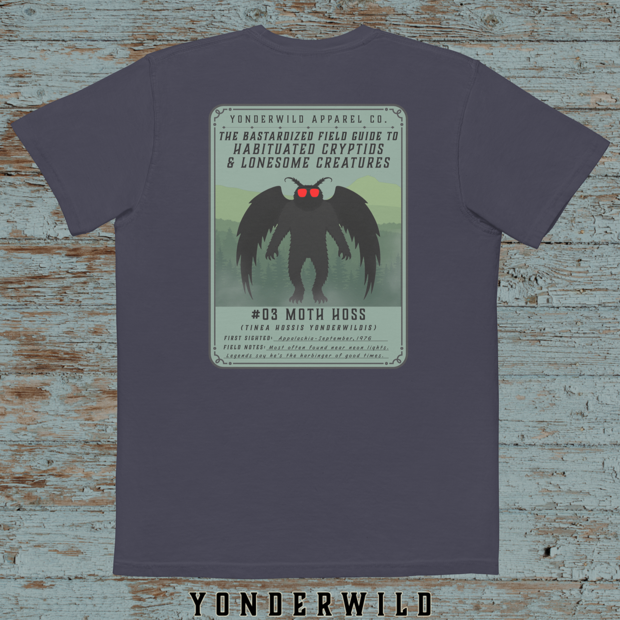 Field Guide Moth Hoss Pocket Tee