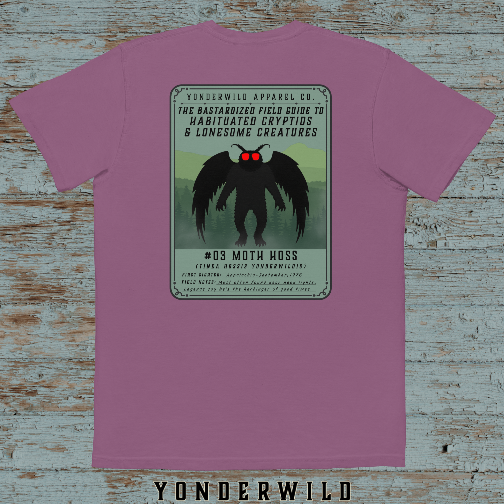 Field Guide Moth Hoss Pocket Tee