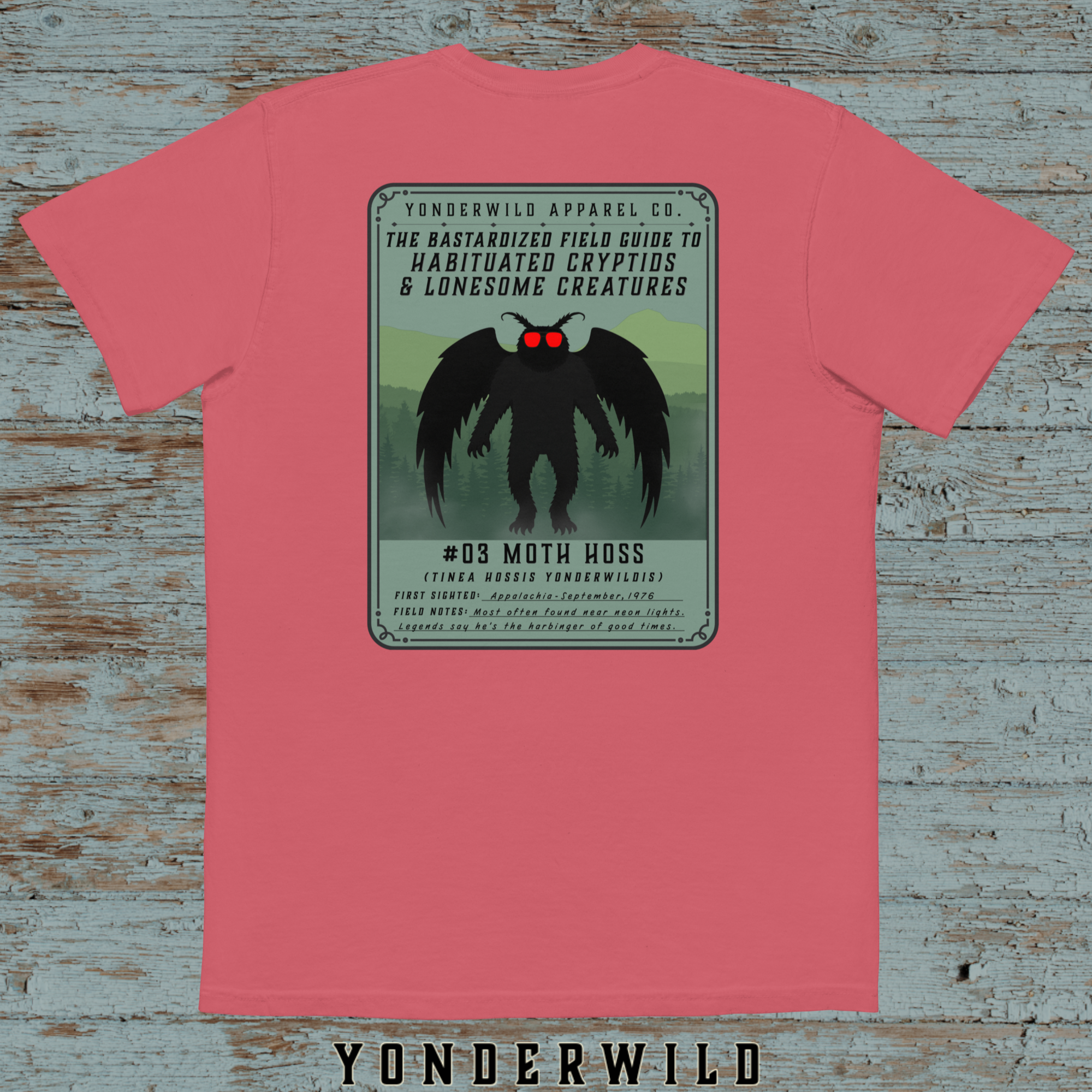 Field Guide Moth Hoss Pocket Tee