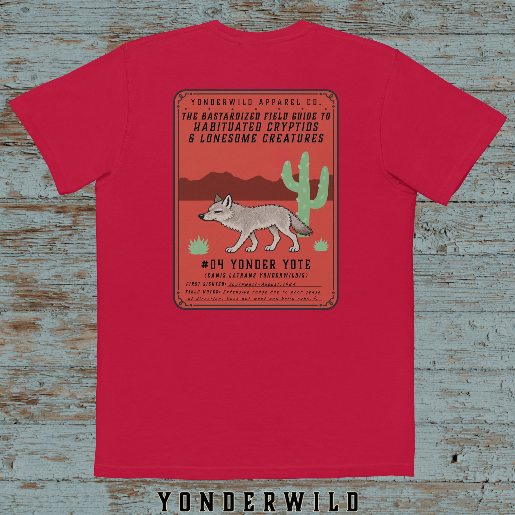 Field Guide Yote Pocket Tee