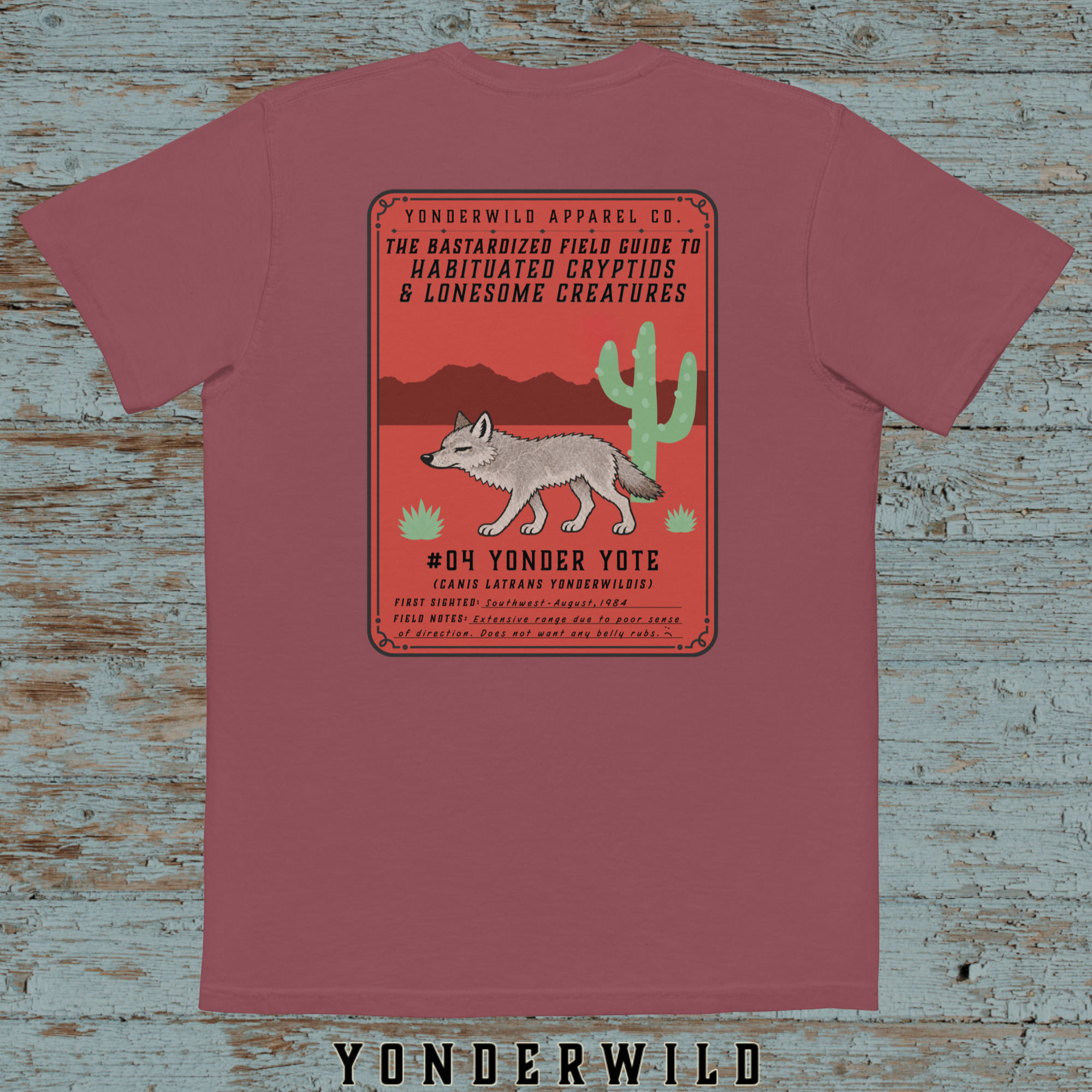 Field Guide Yote Pocket Tee