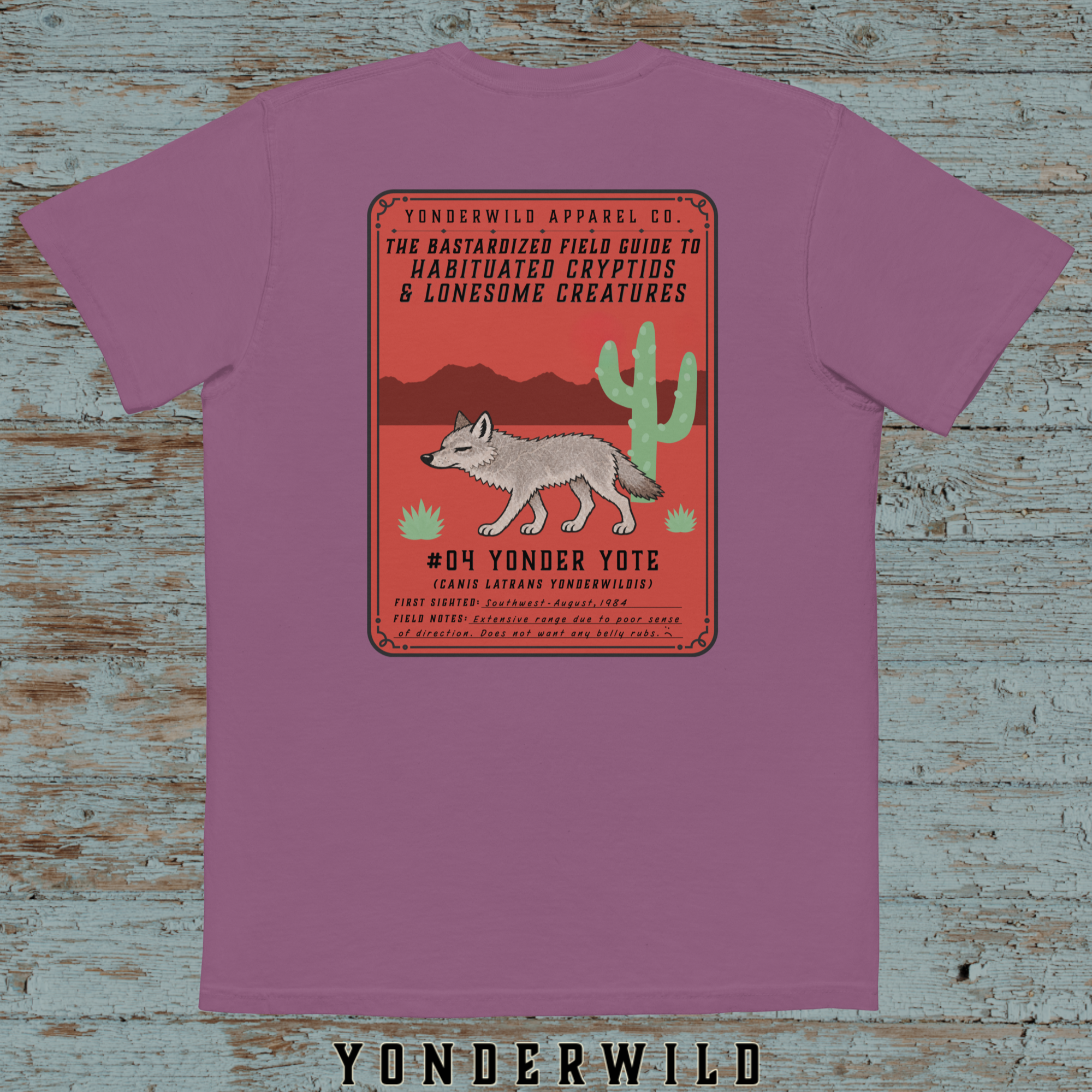 Field Guide Yote Pocket Tee