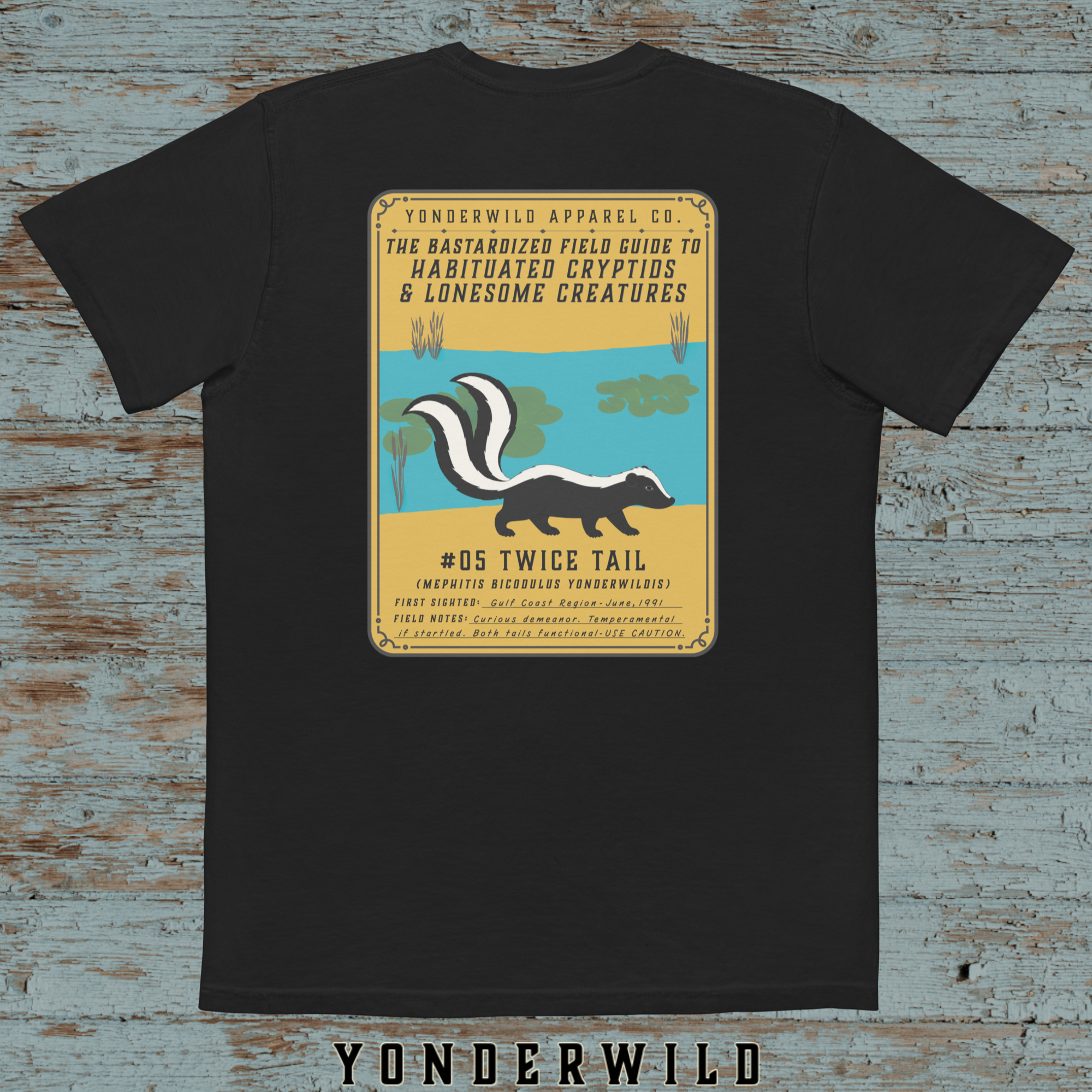 Field Guide Twice Tail Pocket Tee
