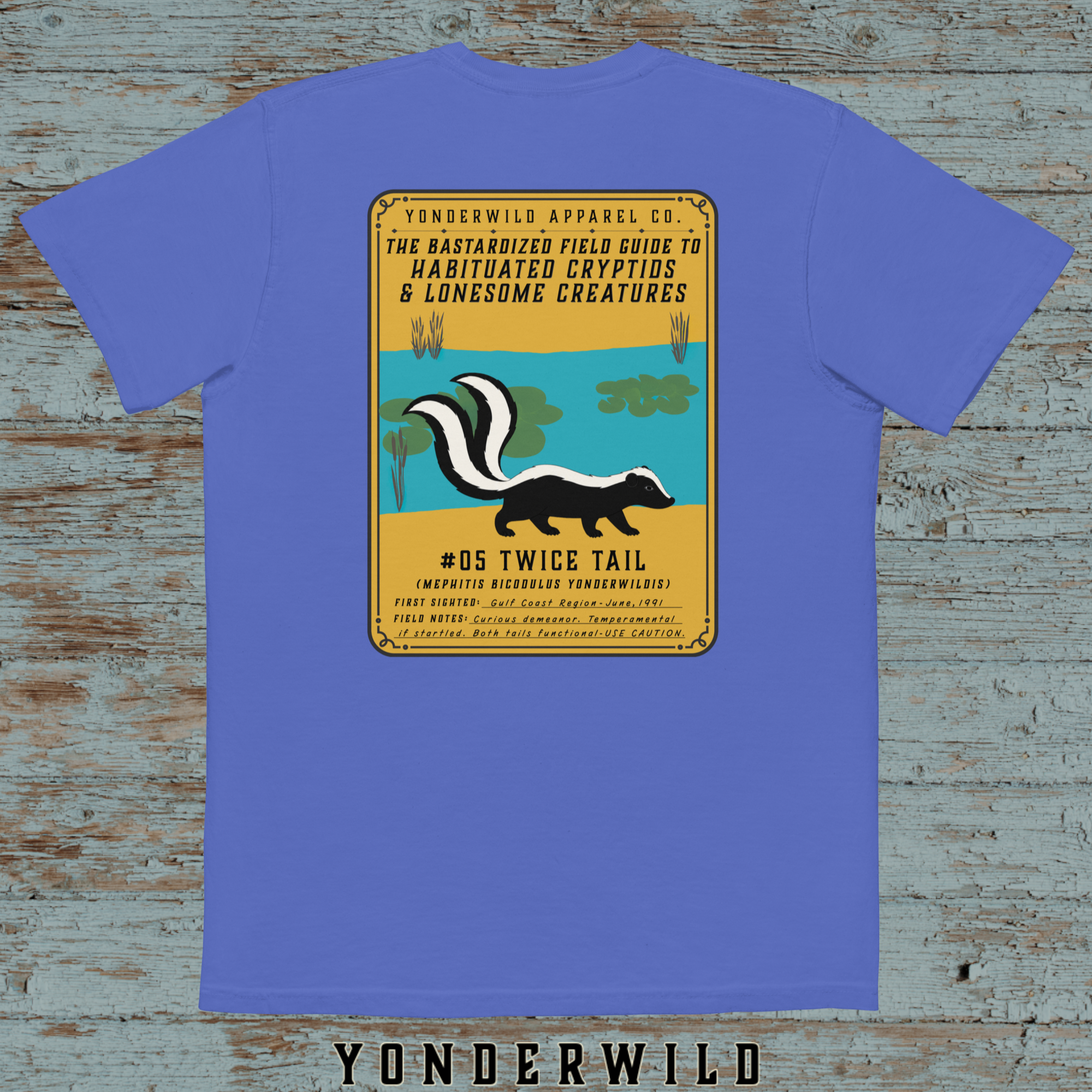 Field Guide Twice Tail Pocket Tee