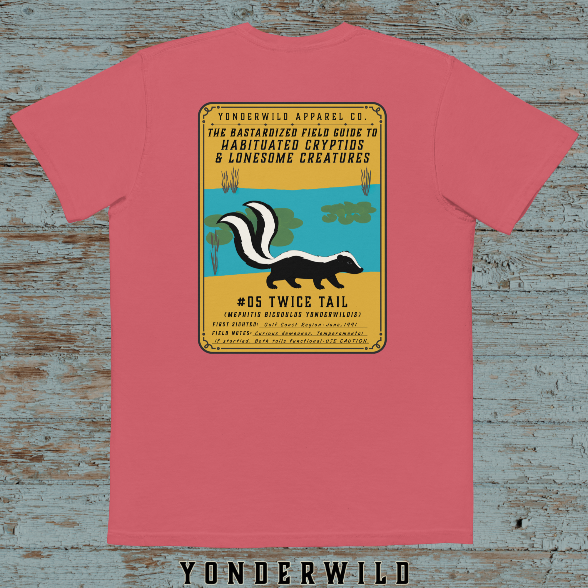 Field Guide Twice Tail Pocket Tee