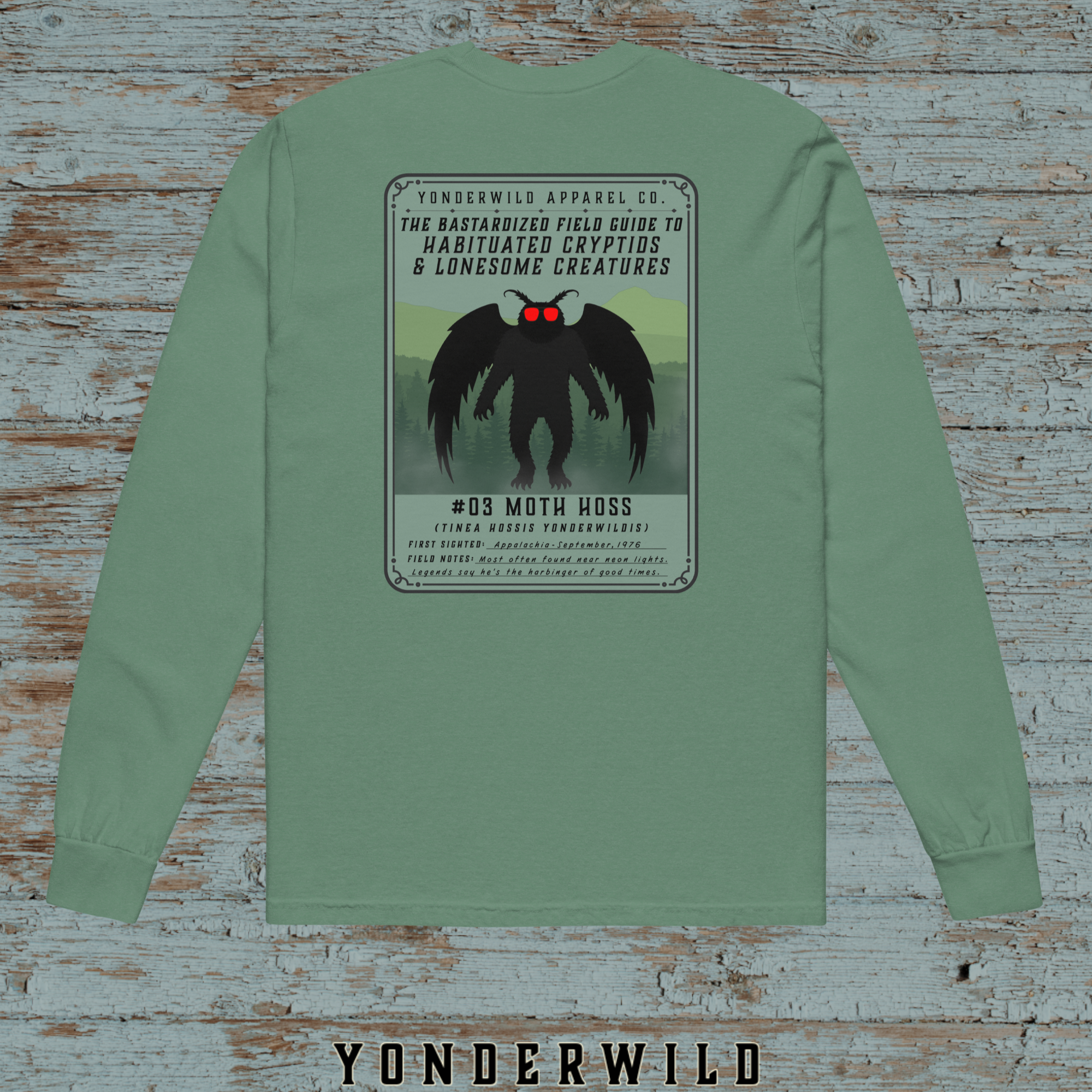 Field Guide Moth Hoss Long Sleeve Tee