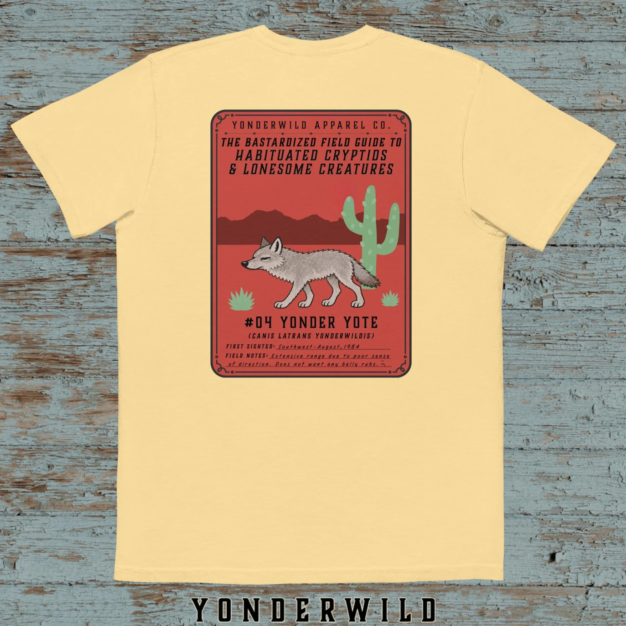 Field Guide Yote Pocket Tee