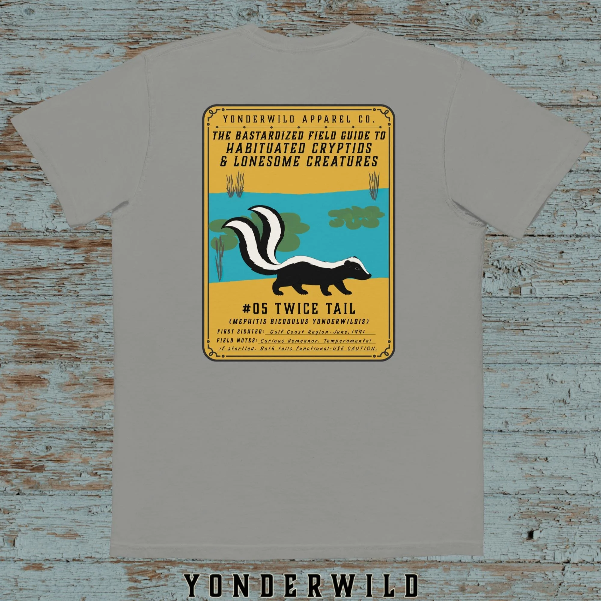Field Guide Twice Tail Pocket Tee