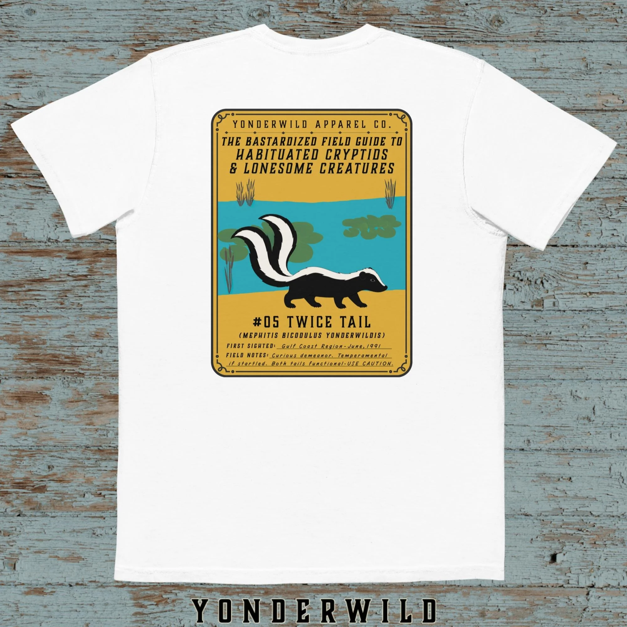 Field Guide Twice Tail Pocket Tee