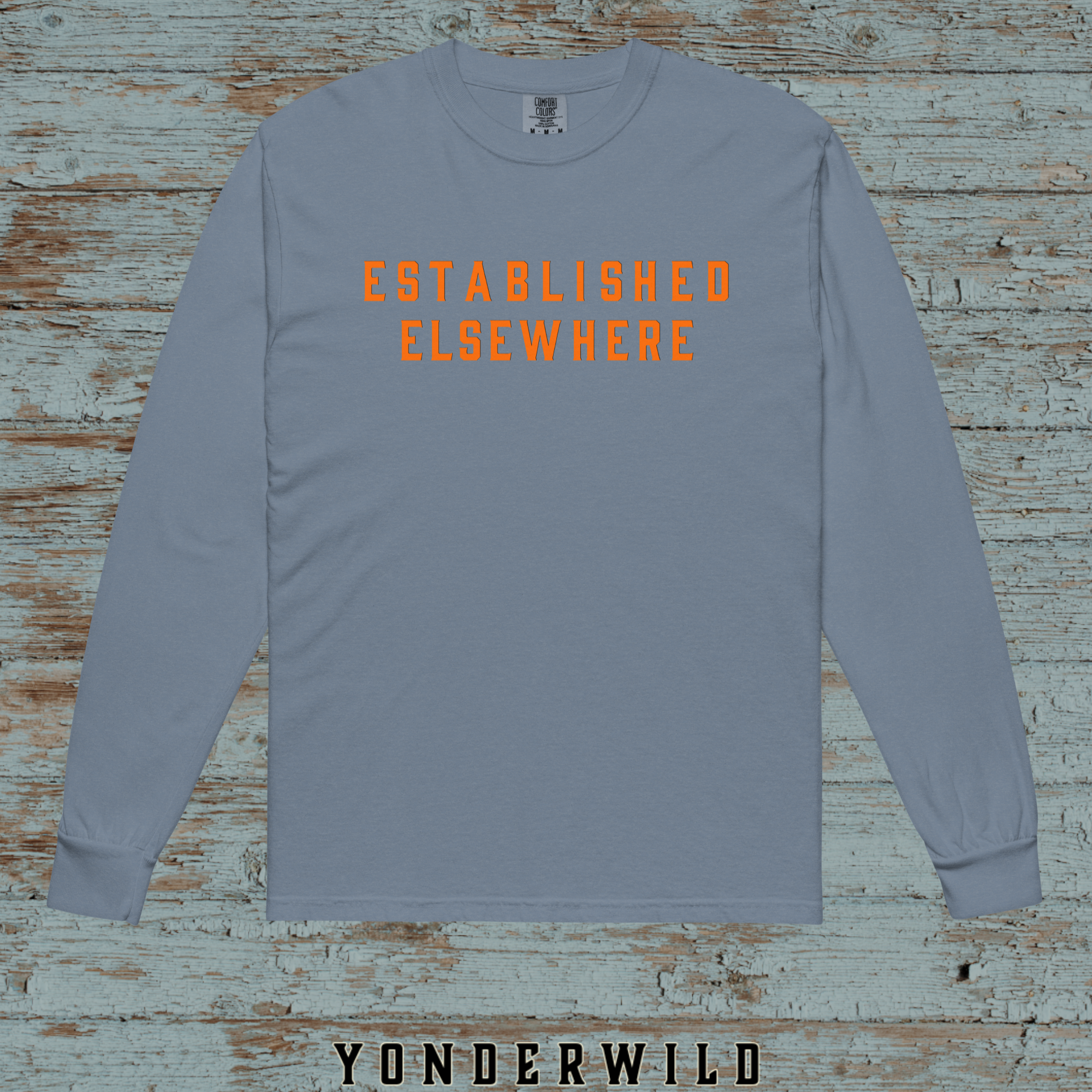 Established Long Sleeve Tee-Blaze