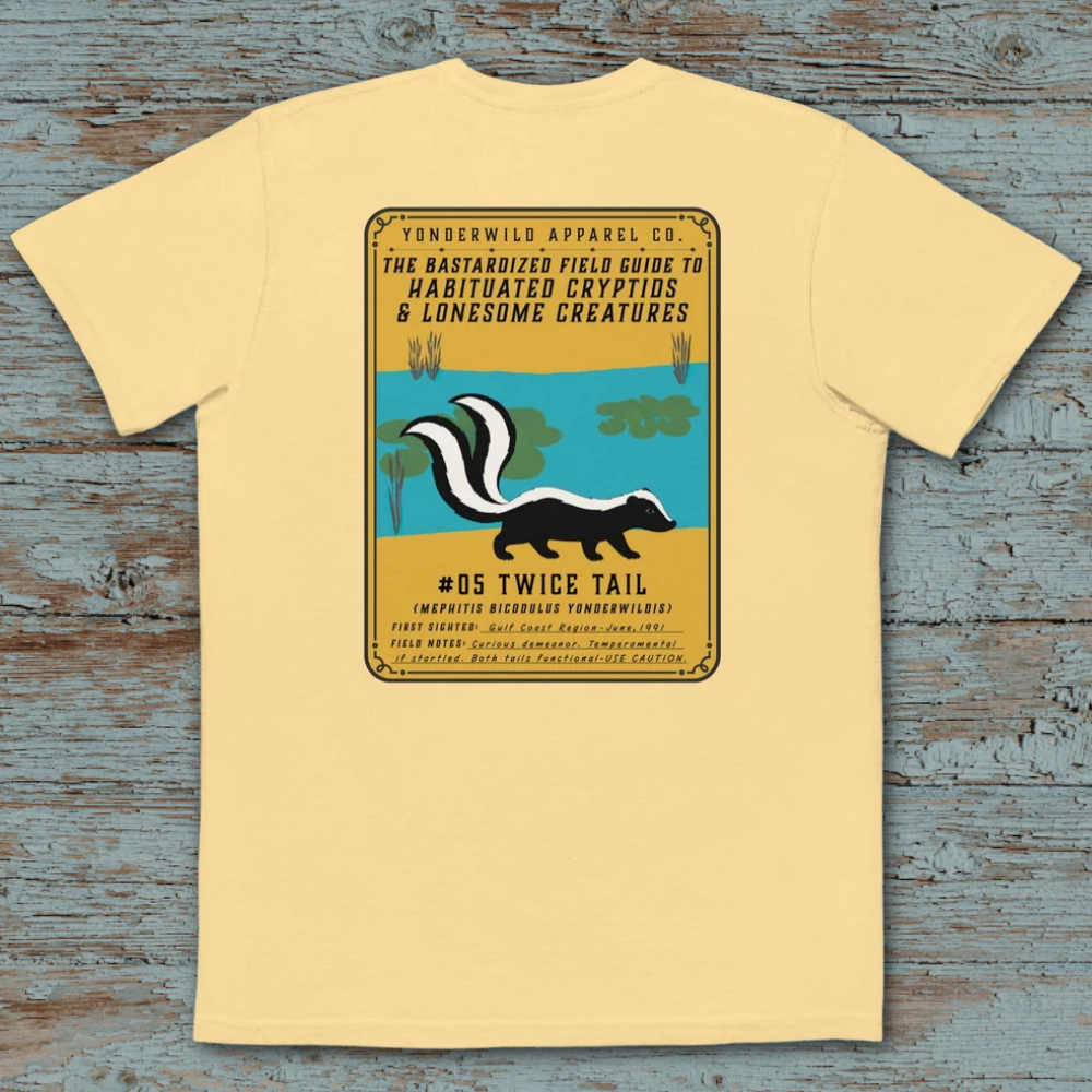 Field Guide Twice Tail Pocket Tee
