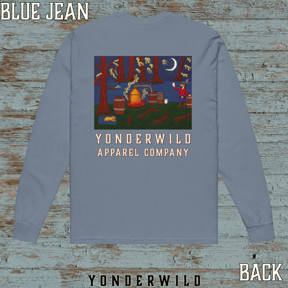 Bootlegger Long Sleeve Tee (Back) (Blue Jean).png