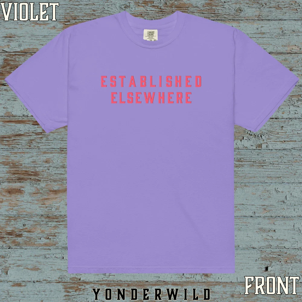 Established Short Sleeve Sunset (Front) (Violet).png