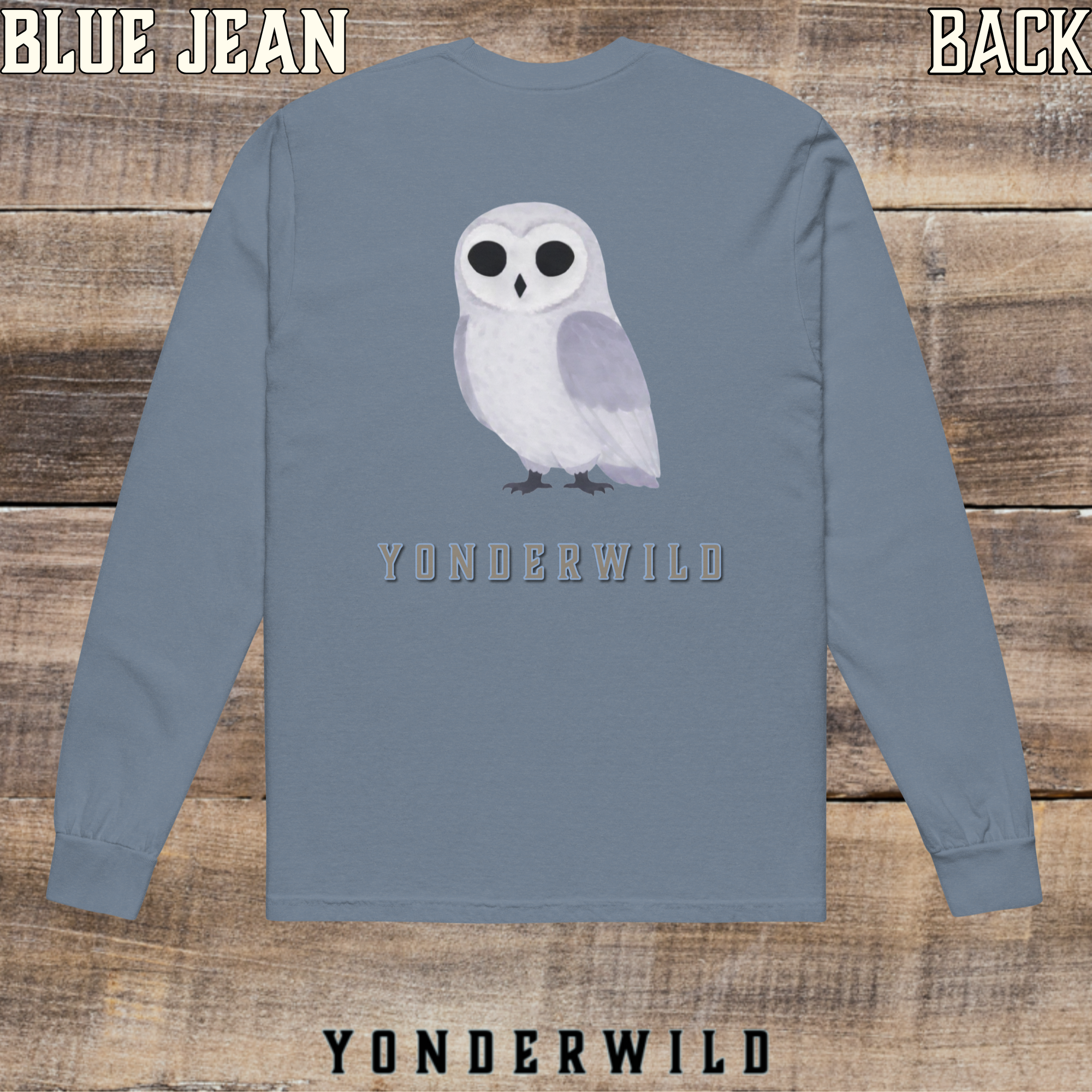 Owl Bird Long Sleeve Tee