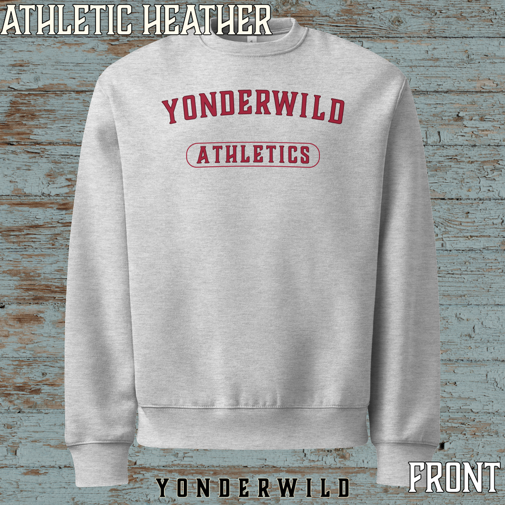 Athletics Oversized Heavyweight Sweatshirt Sumac-Athletic Heather.png
