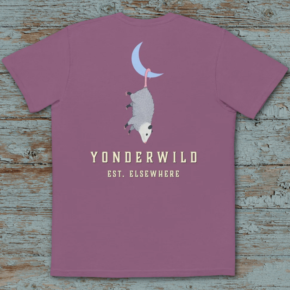 Moon Possum Pocket Tee