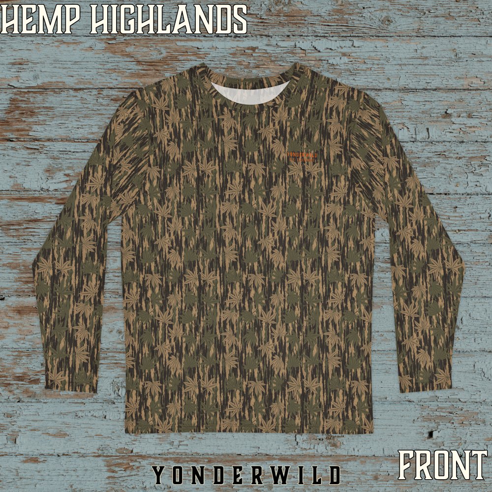 Hemp Highlands Long Sleeve Camo Front.png
