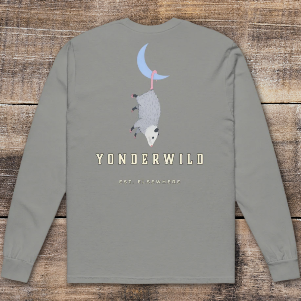 Moon Possum Long Sleeve Tee