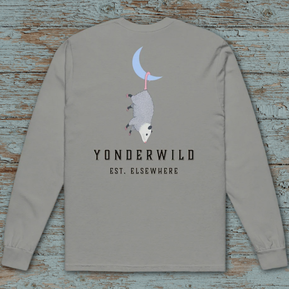 Moon Possum Long Sleeve Tee