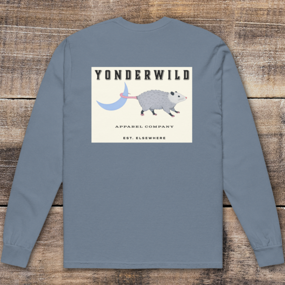 YAC Moon Possum Long Sleeve Tee