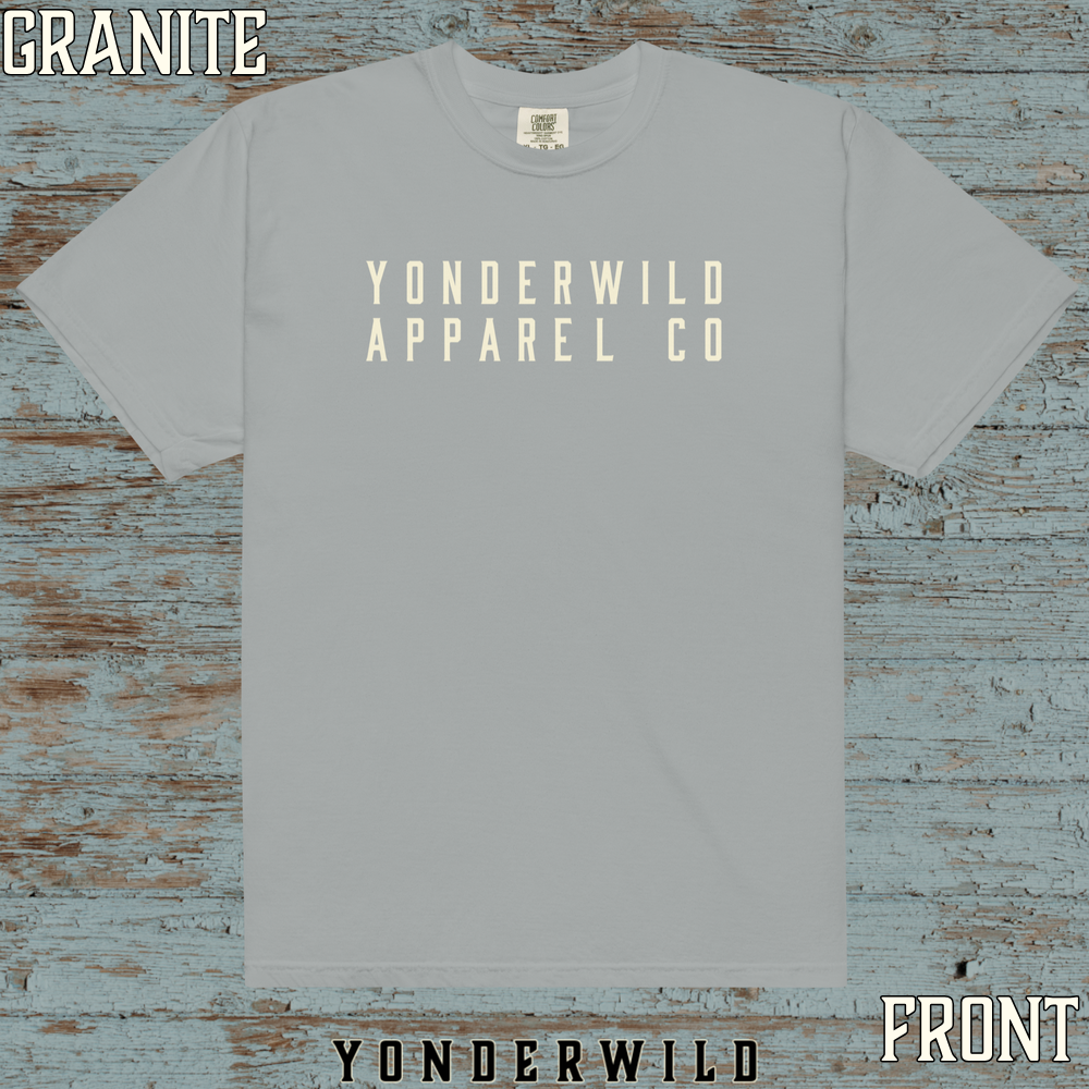 YAC Short Sleeve Tee Bone (Front) (Granite).png