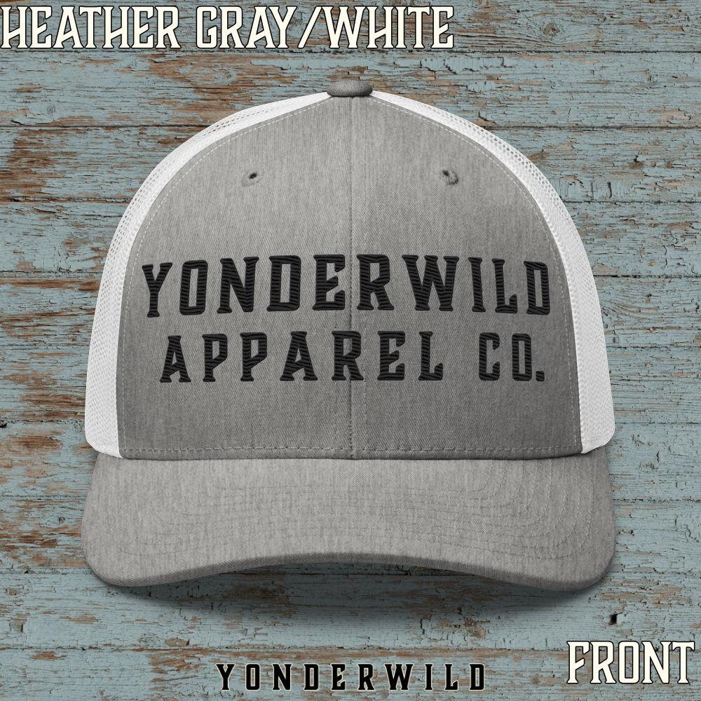 Coal YAC Hat Heather Gray White Front.png