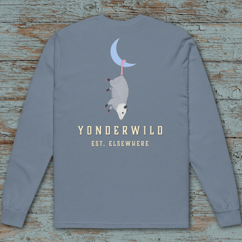 Moon Possum Long Sleeve Tee