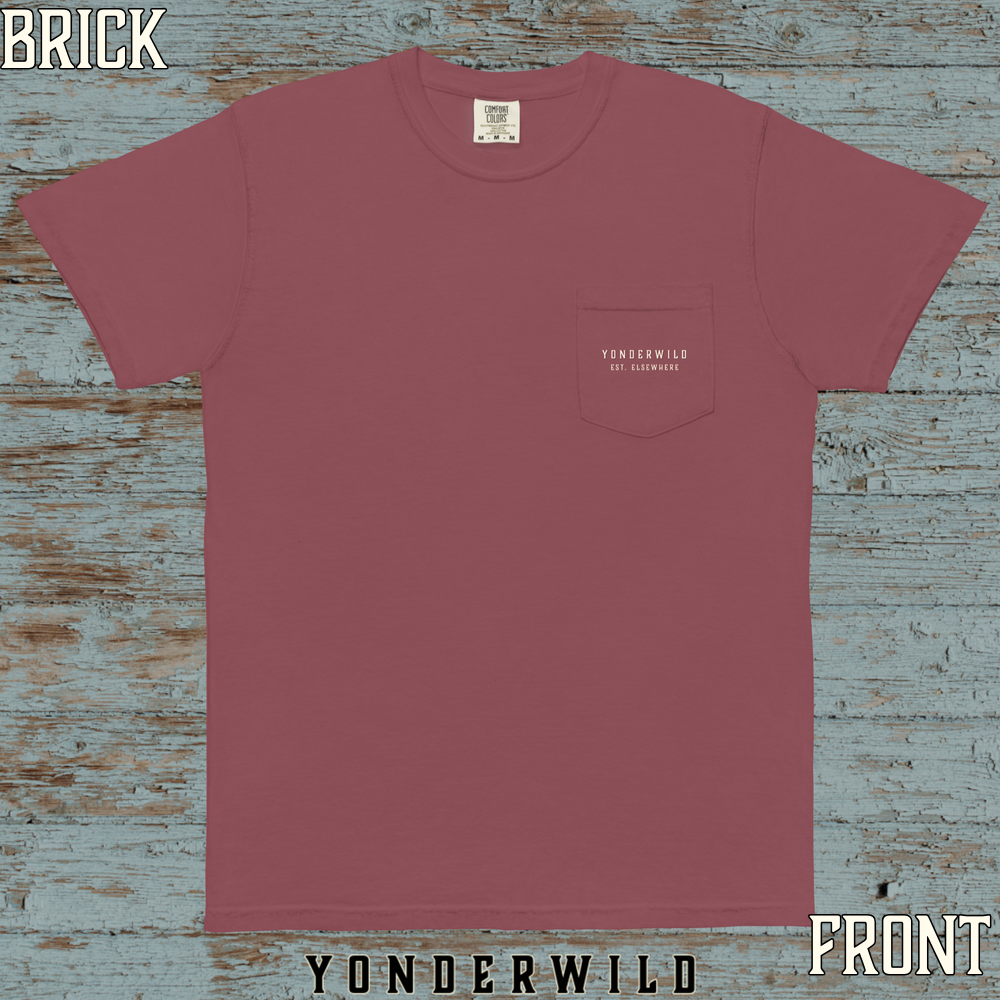 Bootlegger Pocket Tee (Brick) (Front).png