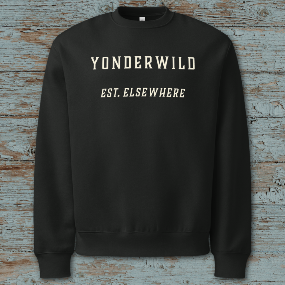 Varsity Logo Oversized Heavyweight Sweatshirt-Bone
