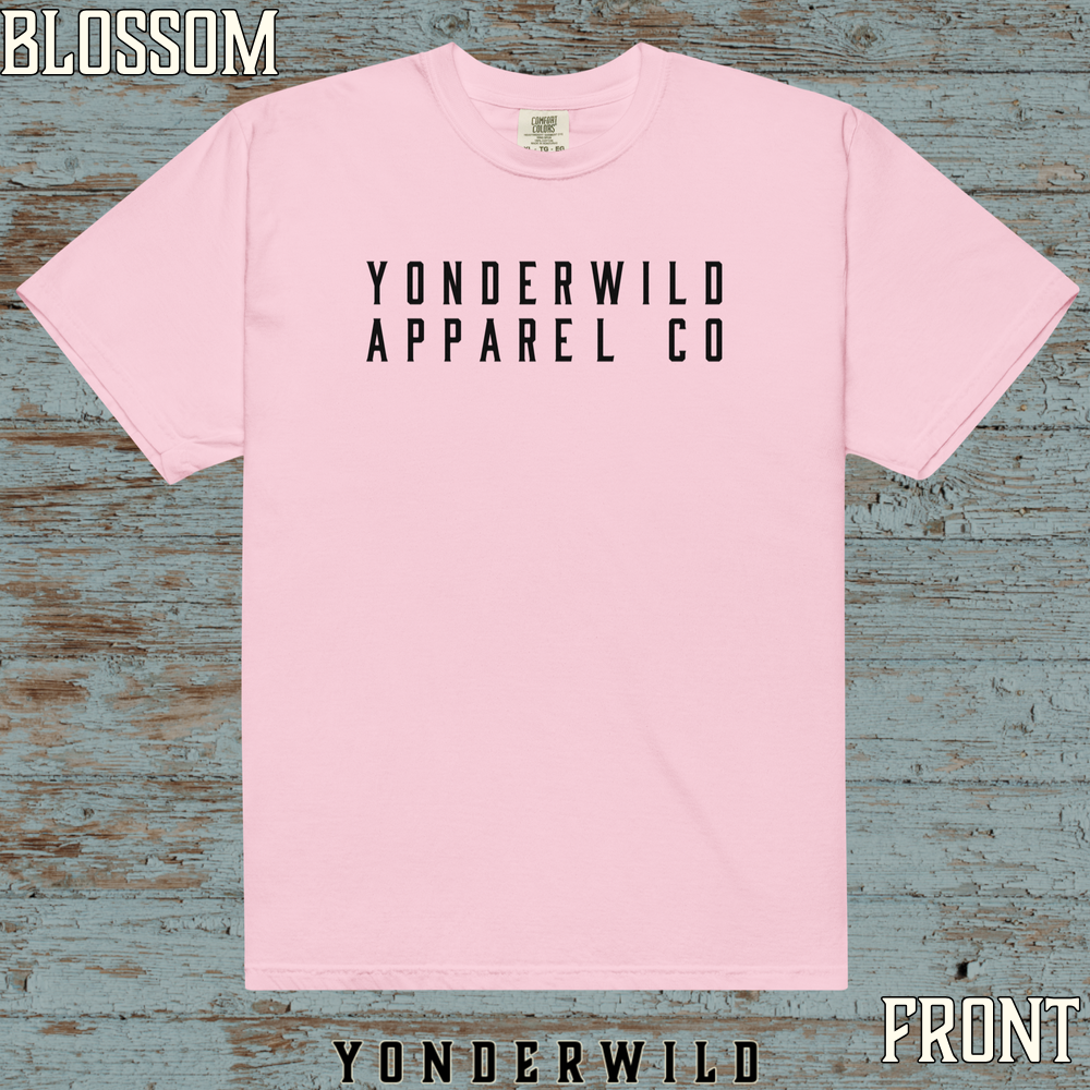YAC Throwback Short Sleeve Coal (Front) (Blossom).png
