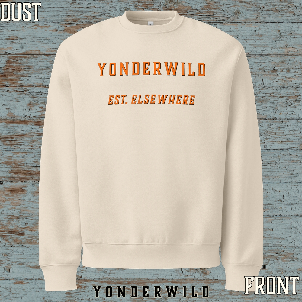 Varsity Logo Oversized Heavyweight Sweatshirt Blaze (Dust) (Front).png