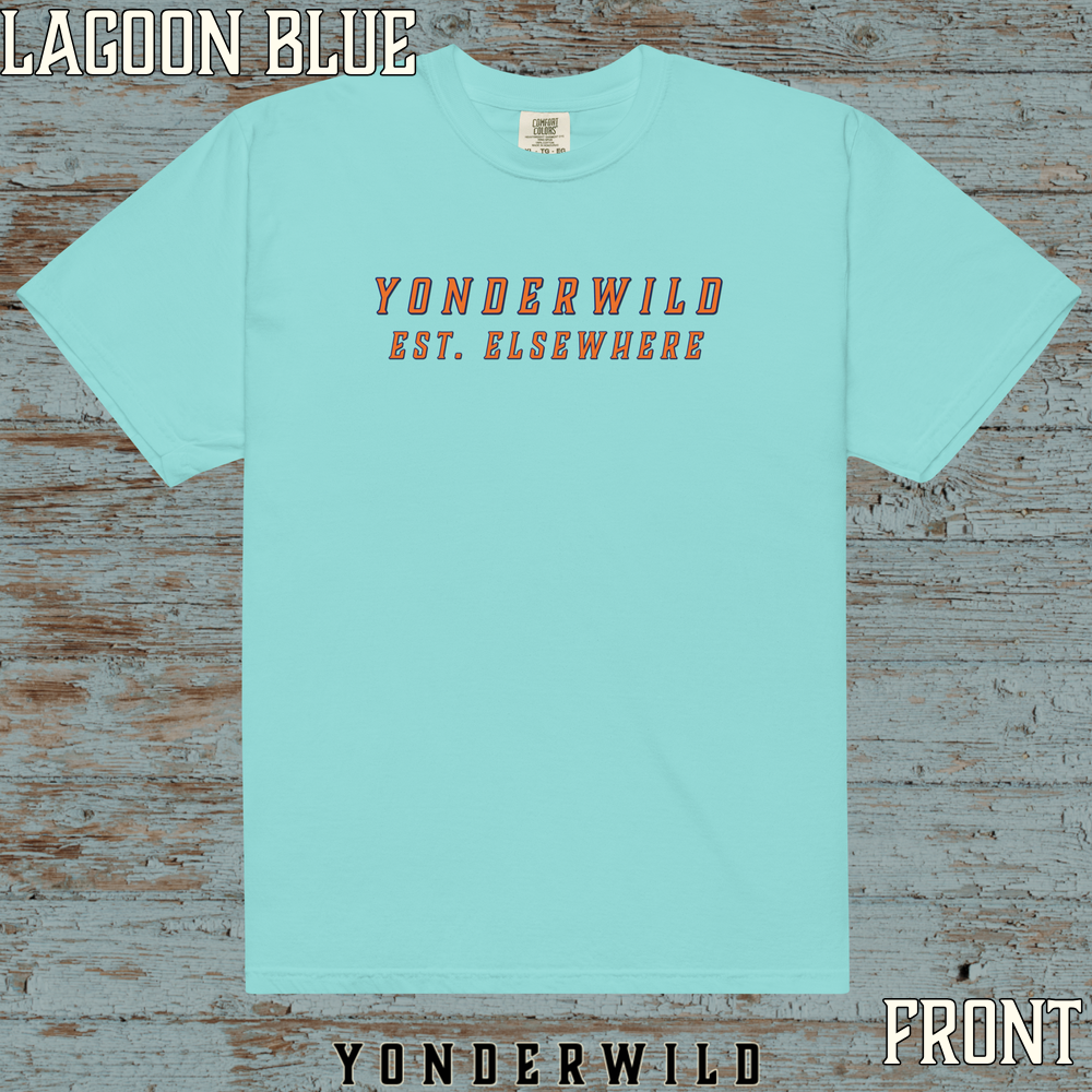 Est Logo Short Sleeve Ember and Indigo (Lagoon Blue).png