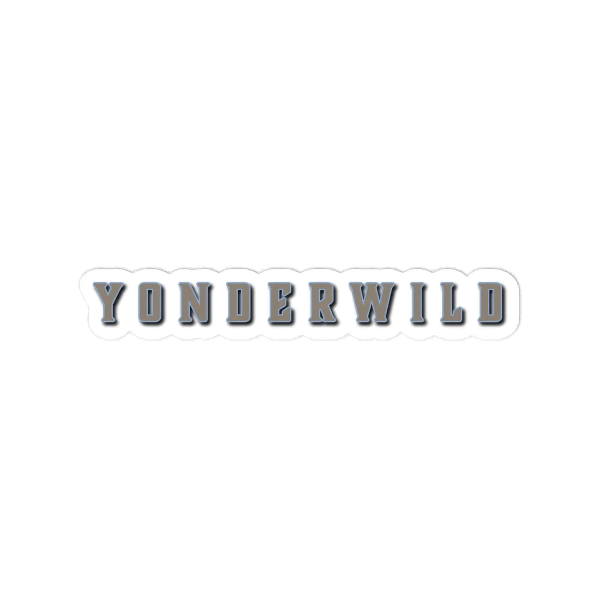 YONDERWILD Vinyl Decal