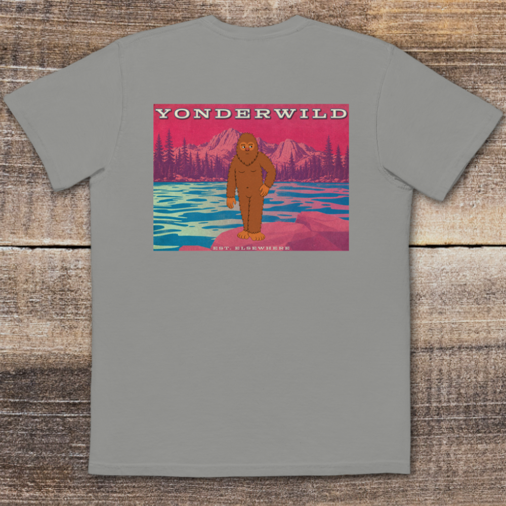 Sketchy Shoreline Pocket Tee