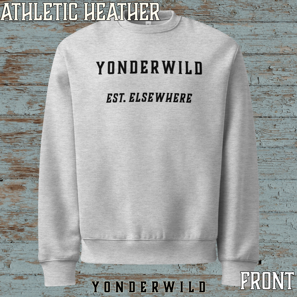Varsity Logo Oversized Heavyweight Sweatshirt Coal (Athletic) (Front).png