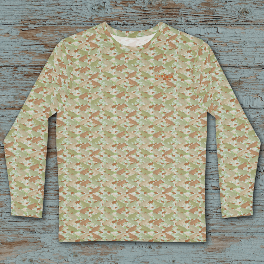 Bog Hop Frog Long Sleeve Camo