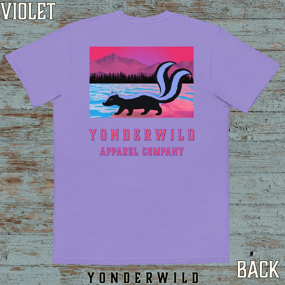Twilight Twice Tail Short Sleeve Tee Sunset (Violet).png