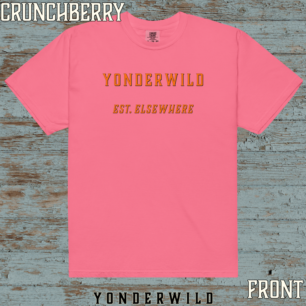 Classic Logo Short Sleeve Blaze (Front) (Crunchberry).png