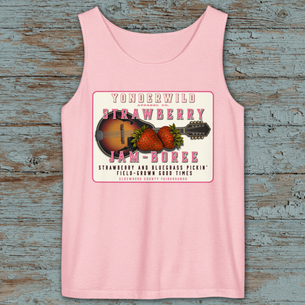 Strawberry Jam-Boree Tank Top