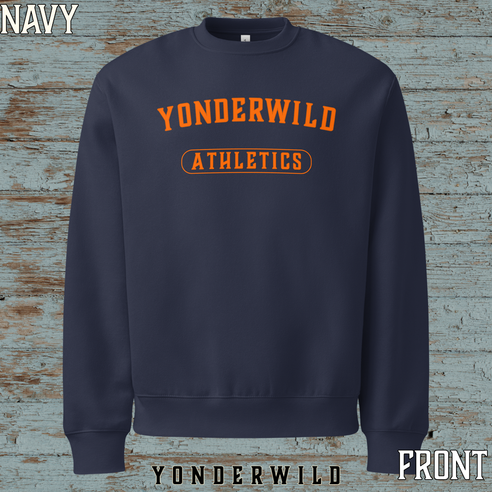 Athletics Oversized Heavyweight Sweatshirt Blaze-Navy.png