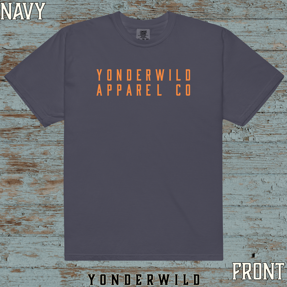 YAC Short Sleeve Blaze (Front) (Navy).png