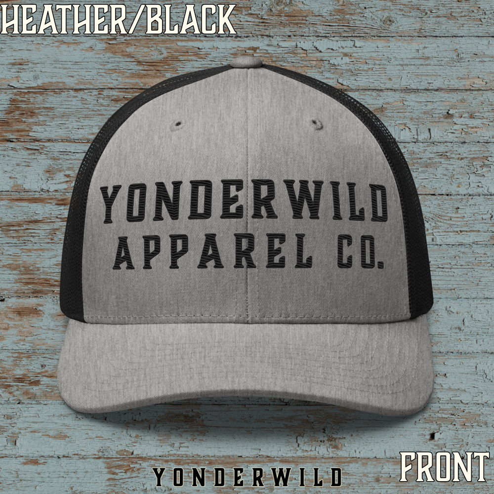 Coal YAC Hat Heather Black Front.png
