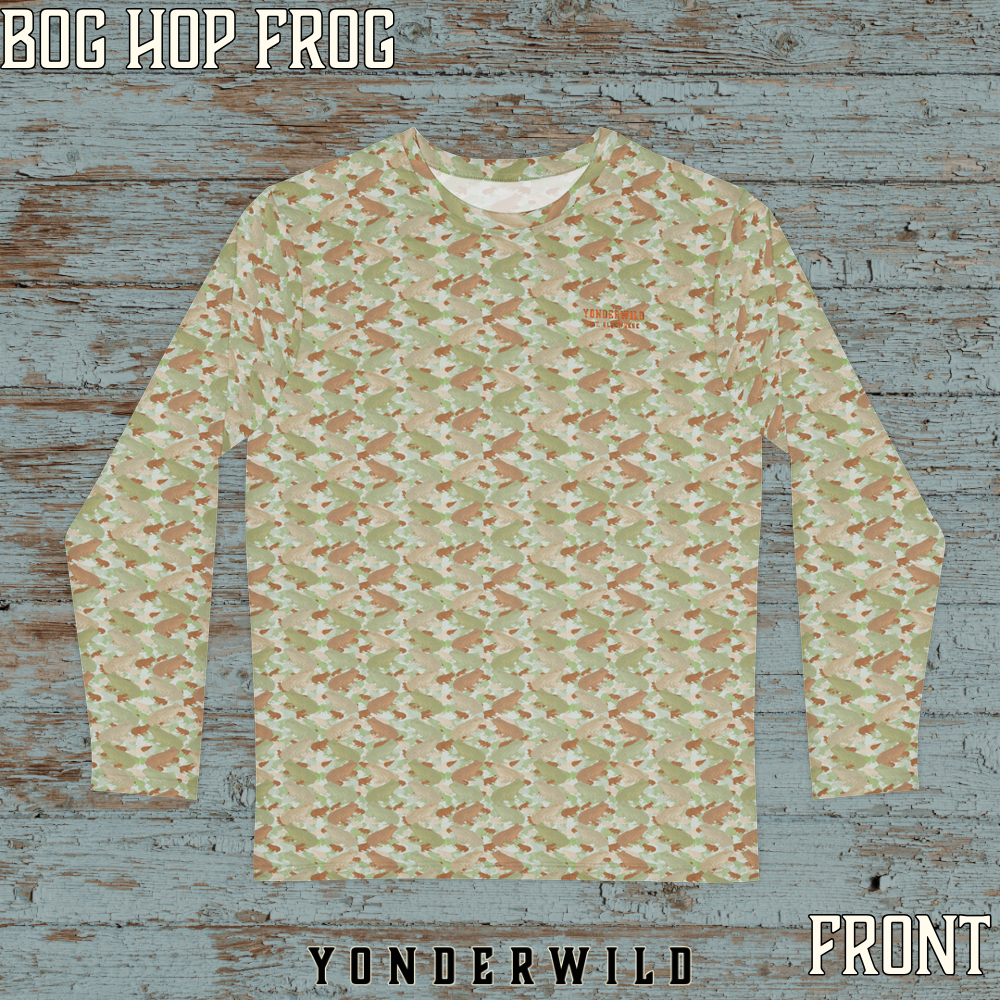Bog Hop Long Sleeve Camo Front.png