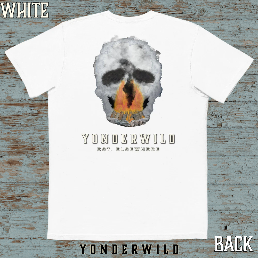 Campfire Smiler Pocket Tee