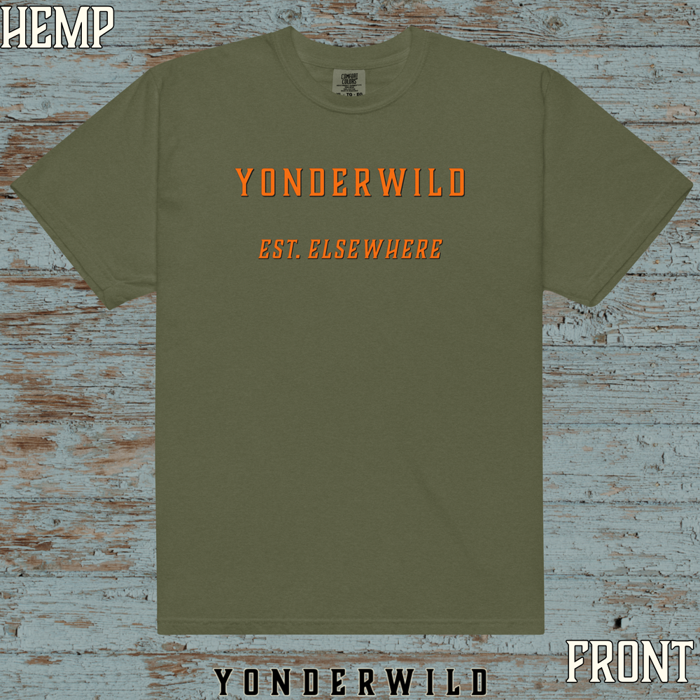 Classic Logo Short Sleeve Blaze (Front) (Hemp).png