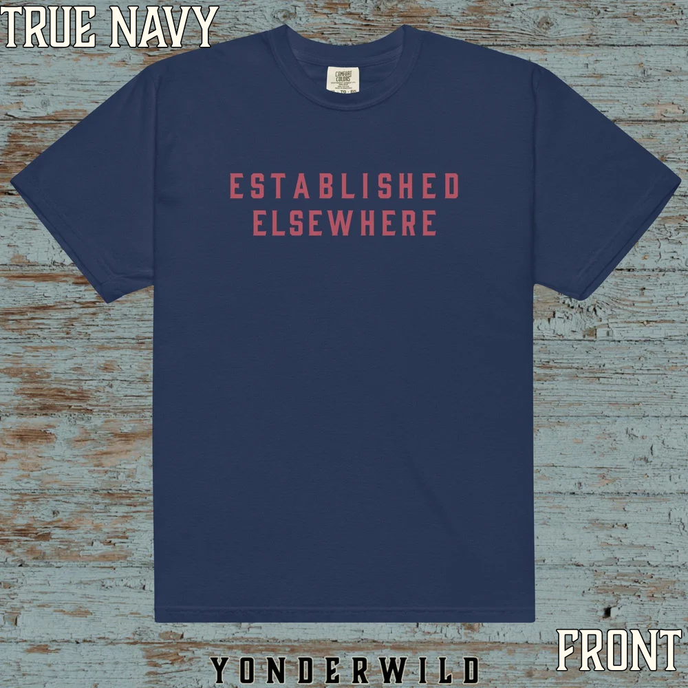 Established Short Sleeve Sumac (Front) (True Navy).png