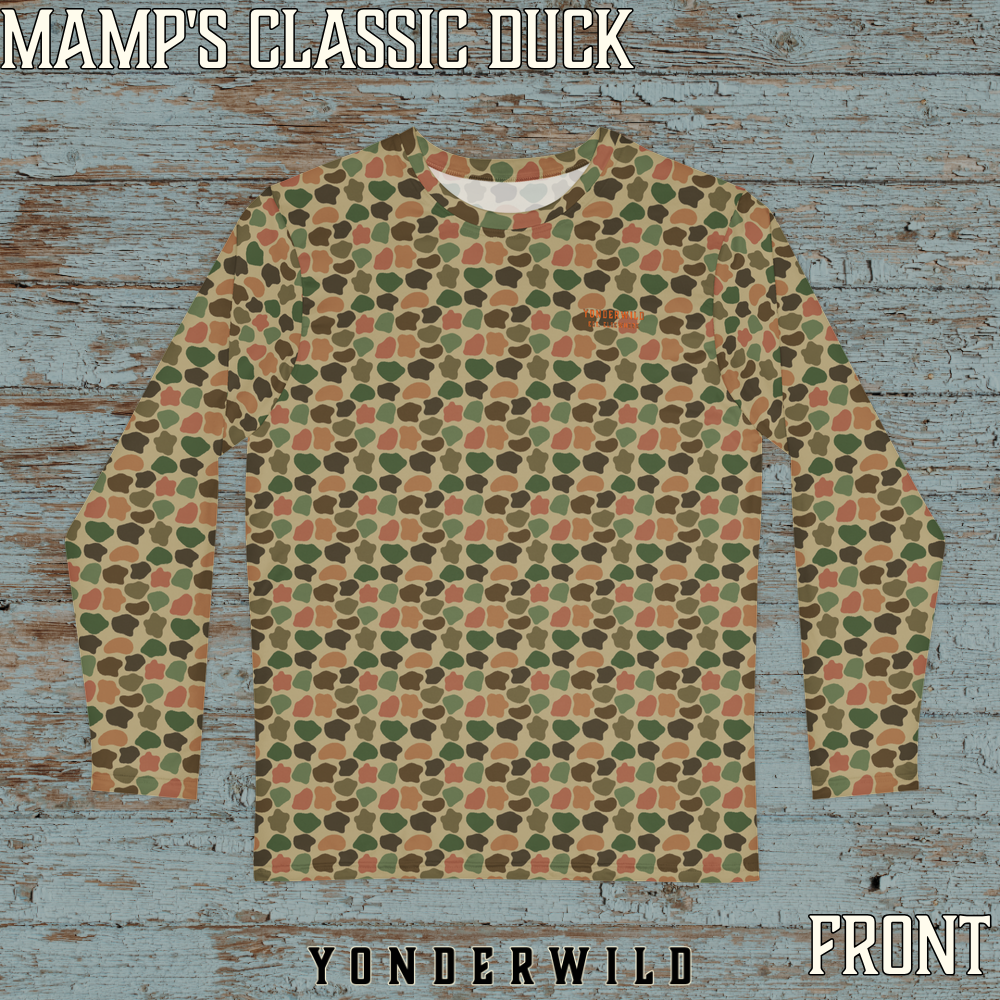 Mamp's Classic Duck Long Sleeve Camo Front.png