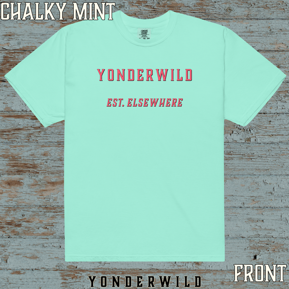 Varsity Logo Short Sleeve Sunset (Front) (Chalky Mint).png
