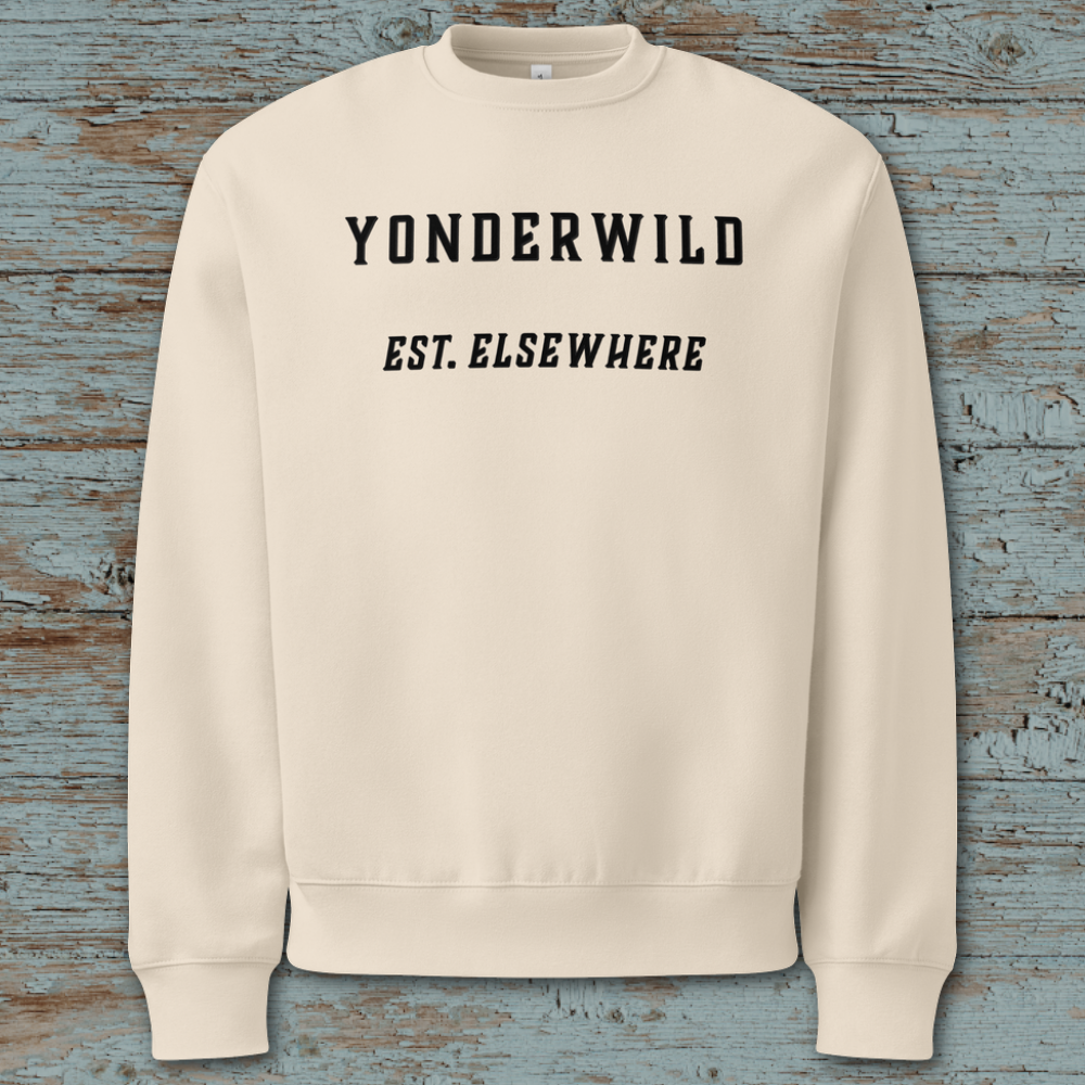 Varsity Logo Oversized Heavyweight Sweatshirt-Coal