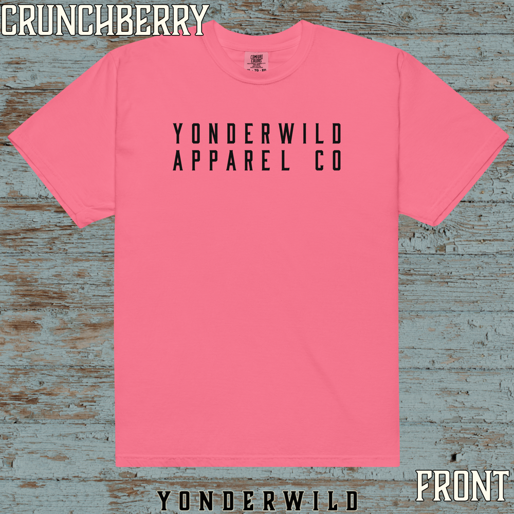 YAC Throwback Short Sleeve Coal (Front) (Crunchberry).png